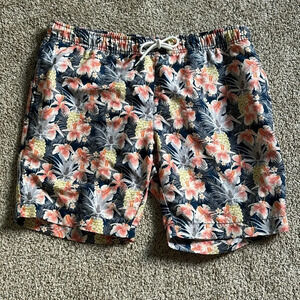Tallia Sport Swim Shorts Size Large | Board Shorts | Tropical | Swim Shorts |